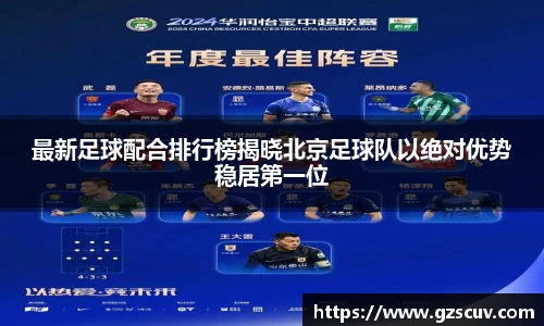 最新足球配合排行榜揭晓北京足球队以绝对优势稳居第一位